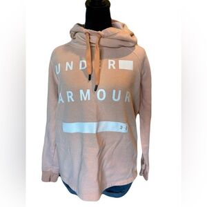 Small Peach Pink Colored Under Armour Hoodie